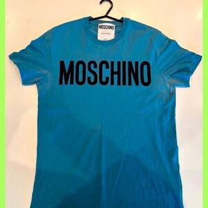 Moschino Blue Short Sleeve Tee